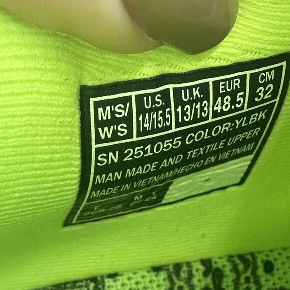 Skechers X Snoop Dogg Men's size 14 SKX Resagrip Boss Treatment Volt Shoes - Picture 8 of 8